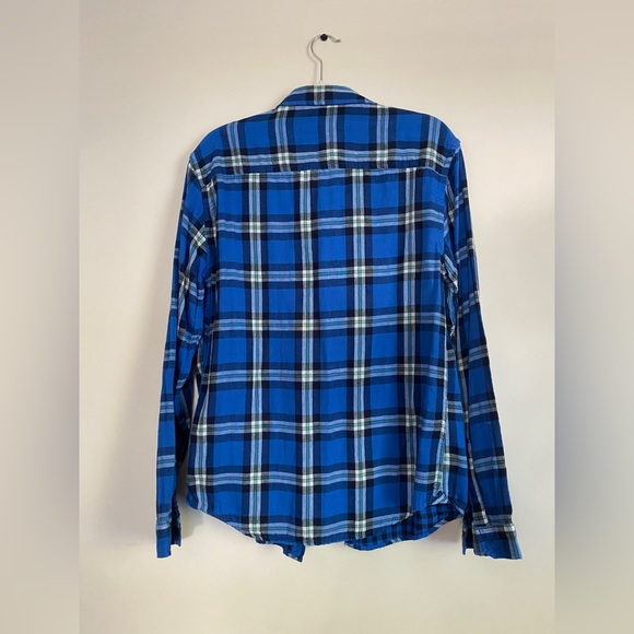 Mens blue flannel - Picture 2 of 2